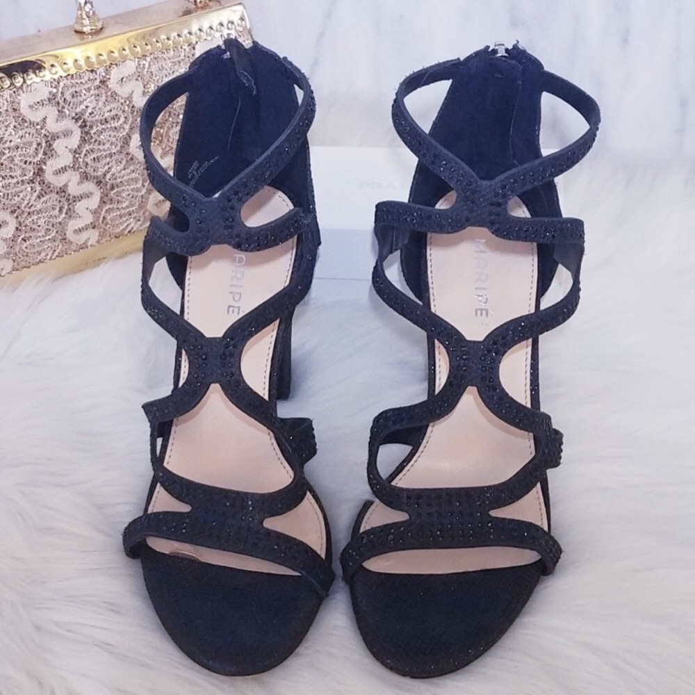 Maripe Strappy Block Heel